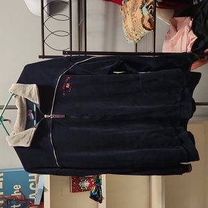 US Polo Assn retro velour Men's jacket Large